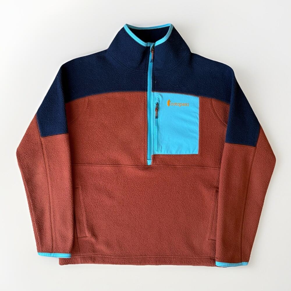 Cotopaxi Abrazo Jacket Small Multicolor Outerwear Half Zip Fleece Pullover Utah